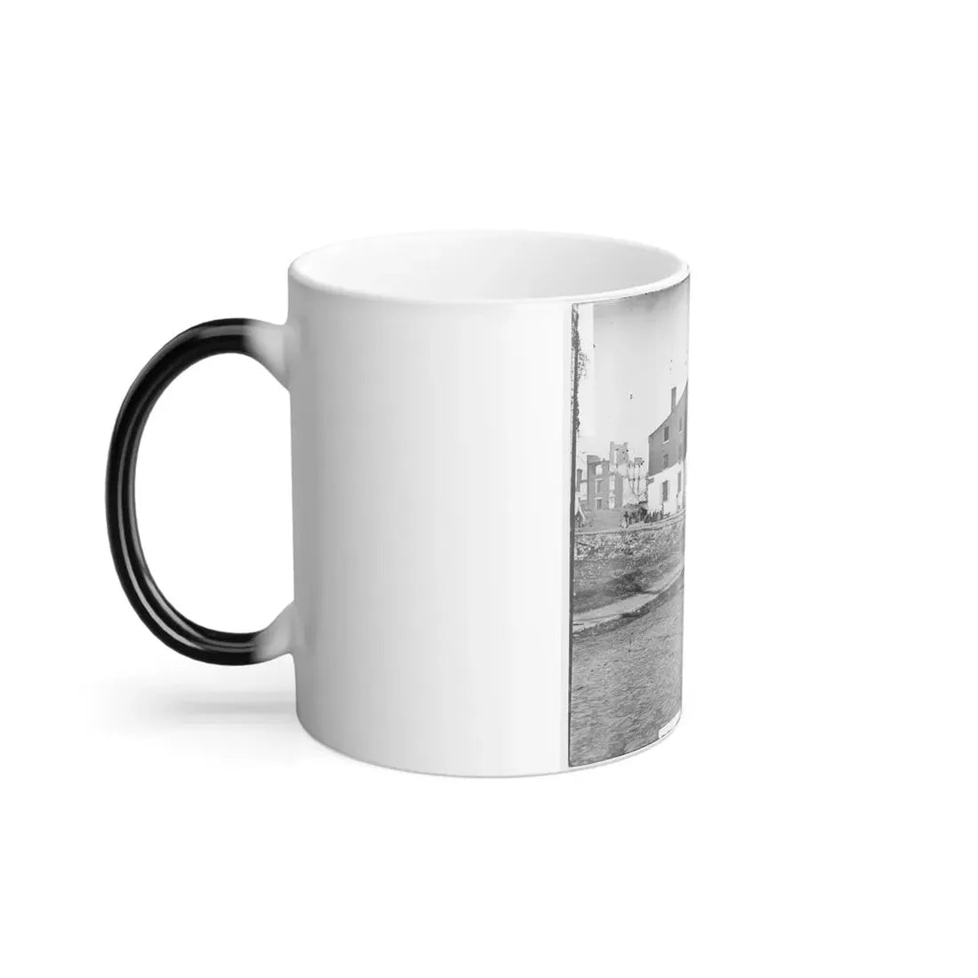 Richmond, Va. Side and Rear View of Libby Prison (U.S. Civil War) Color Changing Coffee Mug 11oz - Go Mug Yourself