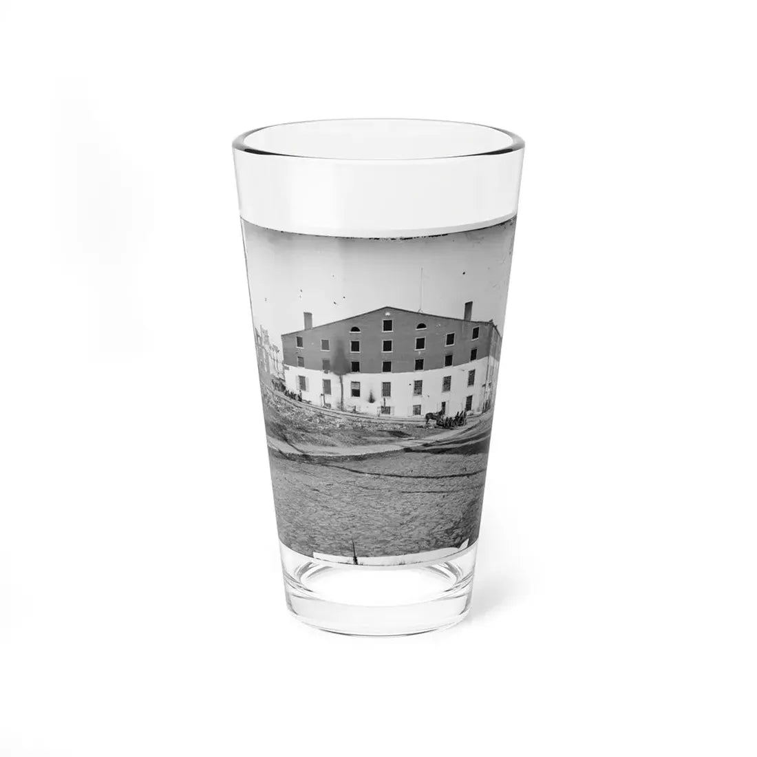 Richmond, Va. Side And Rear View Of Libby Prison (U.S. Civil War) Pint Glass 16oz 16oz - Go Mug Yourself