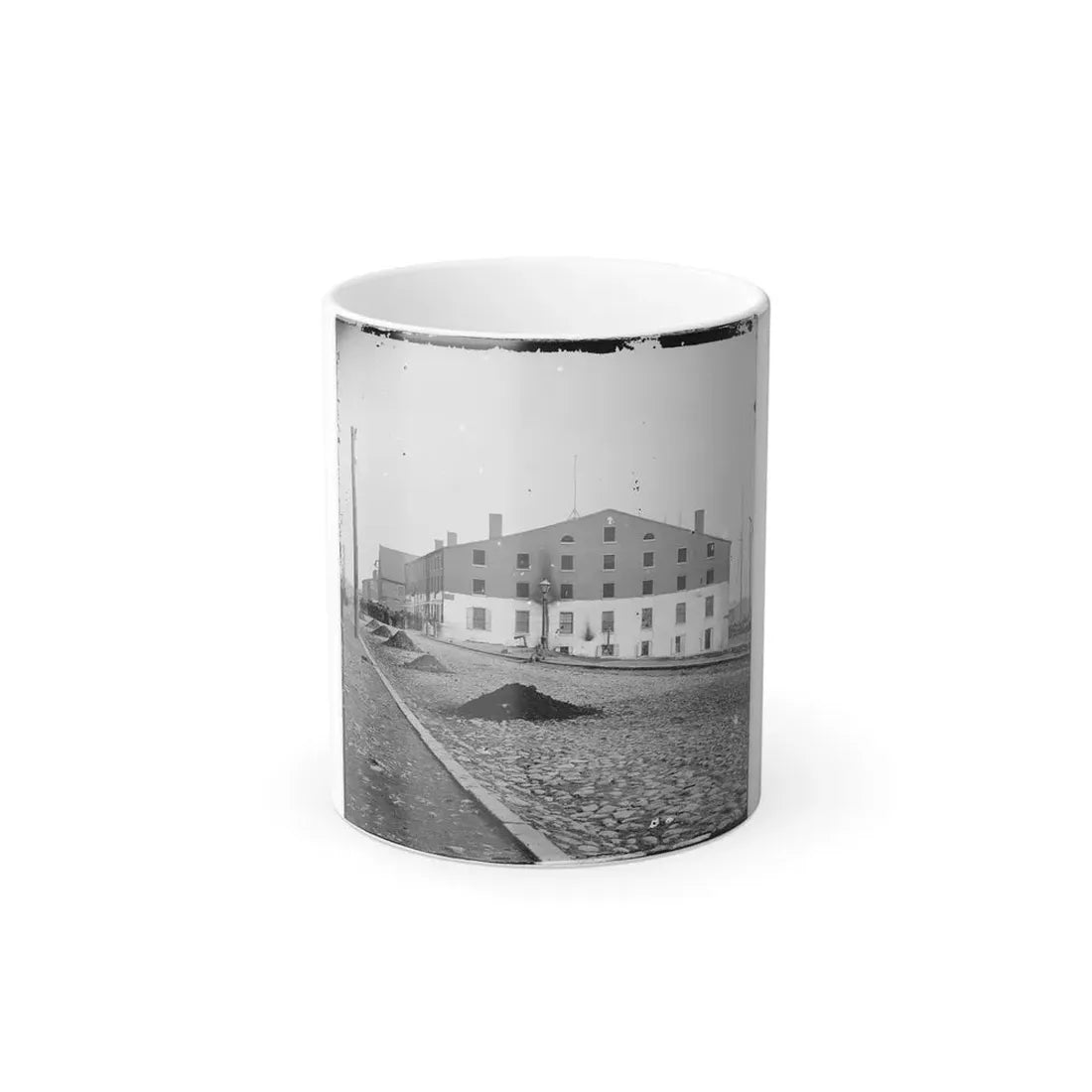 Richmond, Va. Side View of Libby Prison (U.S. Civil War) Color Changing Coffee Mug 11oz Default Title 11oz - Go Mug Yourself