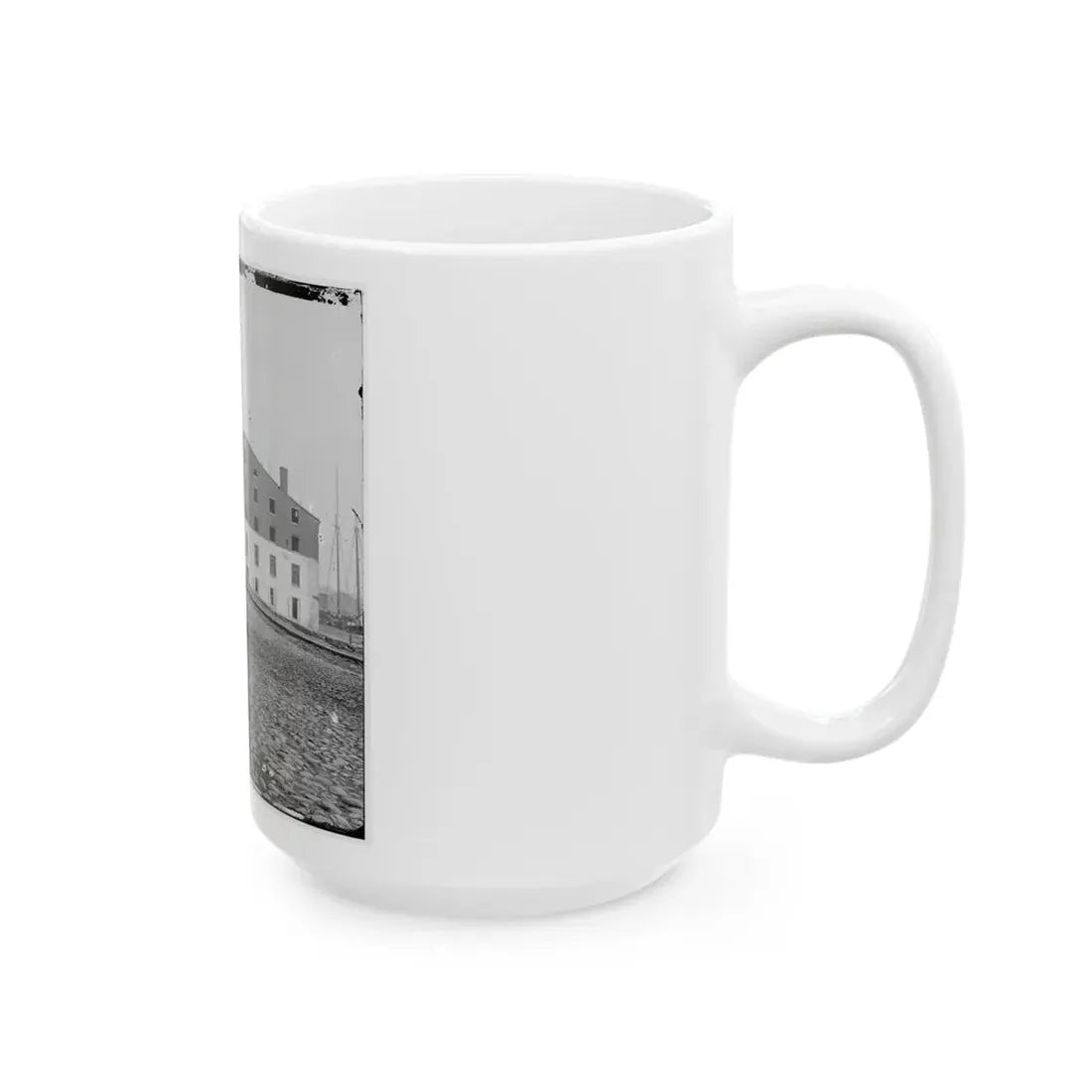 Richmond, Va. Side View Of Libby Prison (U.S. Civil War) White Coffee Mug - Go Mug Yourself