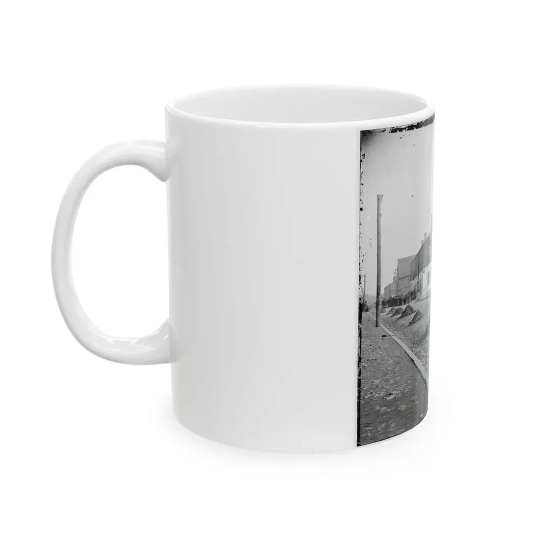 Richmond, Va. Side View Of Libby Prison (U.S. Civil War) White Coffee Mug - Go Mug Yourself