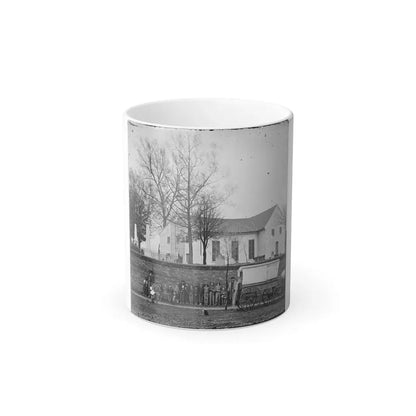 Richmond, Va. St. John's Church and Graveyard From Street (U.S. Civil War) Color Changing Coffee Mug 11oz Default Title 11oz - Go Mug Yourself