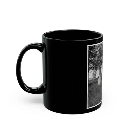 Richmond, Va. St. John's Church From Graveyard (U.S. Civil War) Black Coffee Mug - Go Mug Yourself