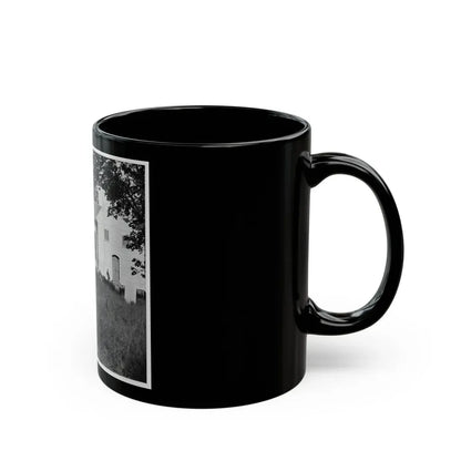 Richmond, Va. St. John's Church From Graveyard (U.S. Civil War) Black Coffee Mug - Go Mug Yourself