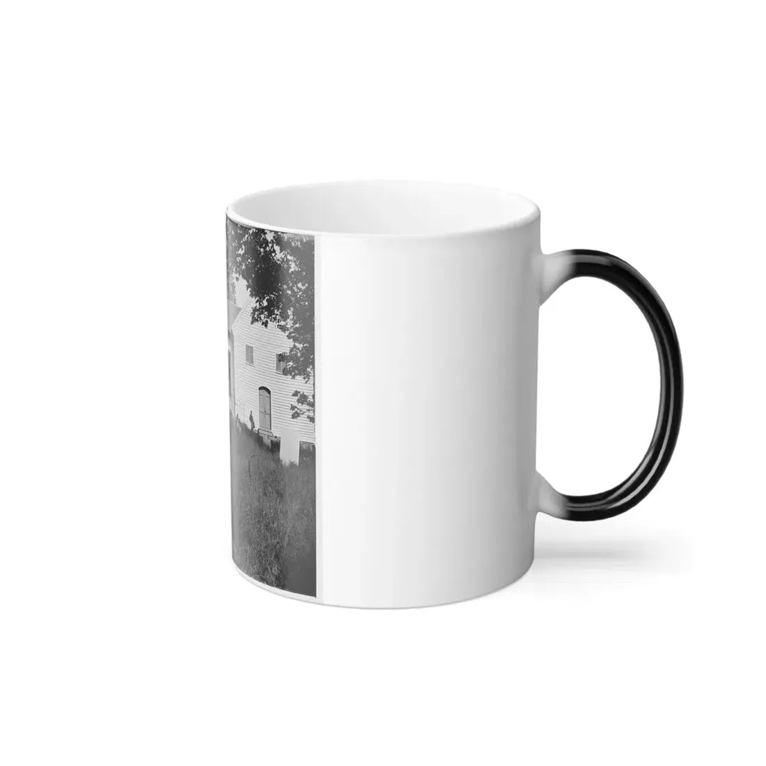 Richmond, Va. St. John's Church From Graveyard (U.S. Civil War) Color Changing Coffee Mug 11oz - Go Mug Yourself