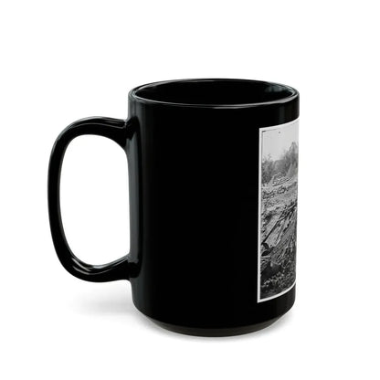 Richmond, Va. Stacked And Scattered Ammunition Near The State Arsenal; Another View (U.S. Civil War) Black Coffee Mug - Go Mug Yourself