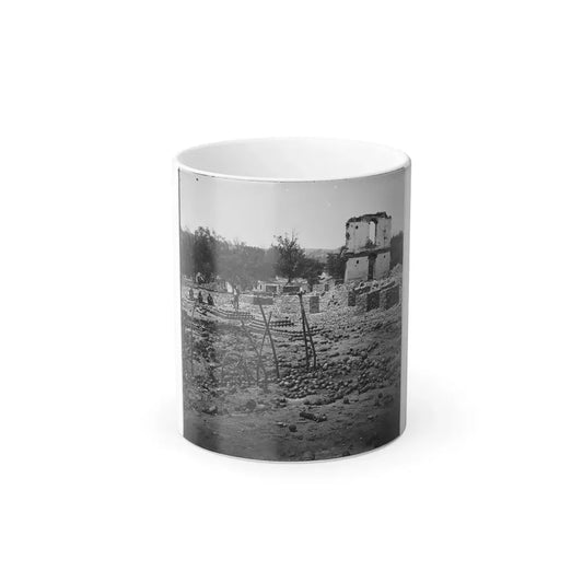 Richmond, Va. Stacked and Scattered Ammunition Near the State Arsenal (U.S. Civil War) Color Changing Coffee Mug 11oz Default Title 11oz - Go Mug Yourself