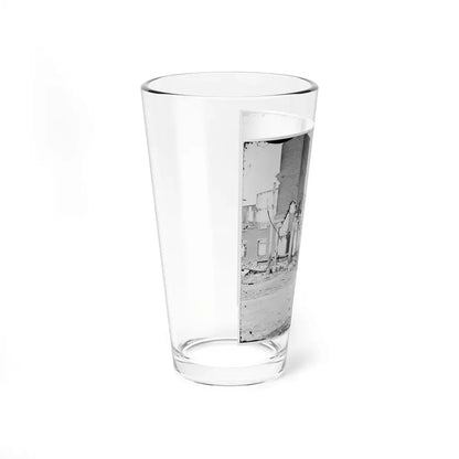 Richmond, Va. Street In The Burned District (U.S. Civil War) Pint Glass 16oz - Go Mug Yourself