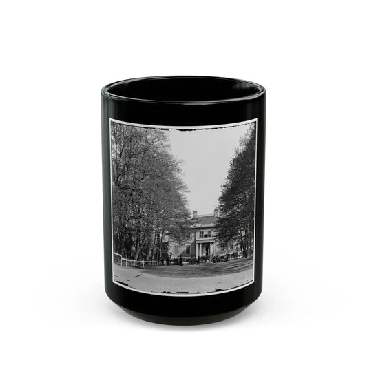 Richmond, Va. The Governor's Mansion (U.S. Civil War) Black Coffee Mug 15oz - Go Mug Yourself