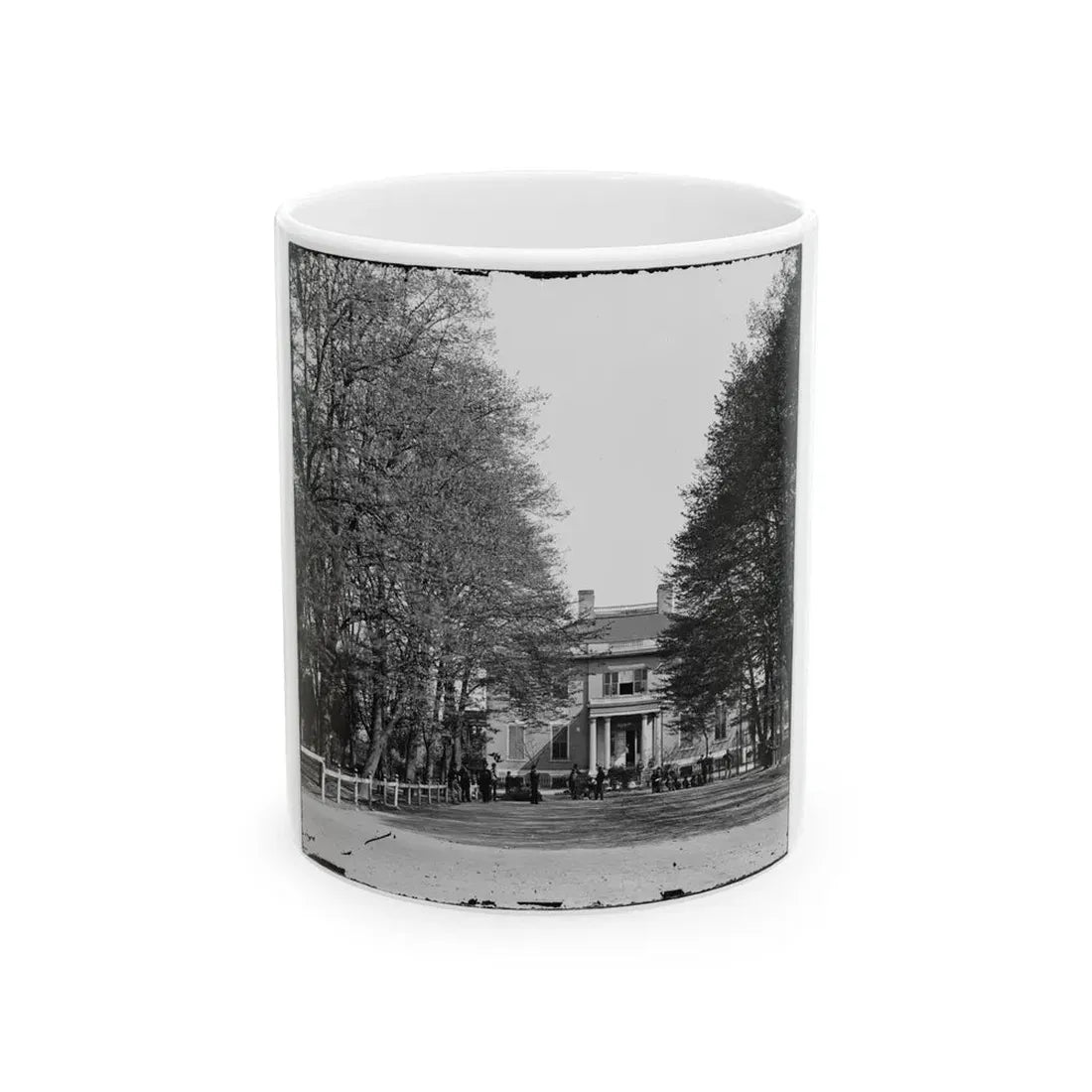 Richmond, Va. The Governor's Mansion (U.S. Civil War) White Coffee Mug 11oz - Go Mug Yourself