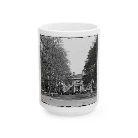 Richmond, Va. The Governor's Mansion (U.S. Civil War) White Coffee Mug 15oz - Go Mug Yourself