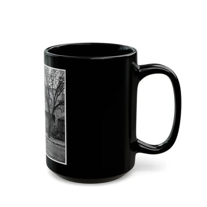 Richmond, Va. The Old Stone House ( Washington's Headquarters,  1916 East Main Street (U.S. Civil War) Black Coffee Mug - Go Mug Yourself
