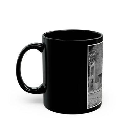 Richmond, Va. The Old Stone House ( Washington's Headquarters,  1916 East Main Street (U.S. Civil War) Black Coffee Mug - Go Mug Yourself