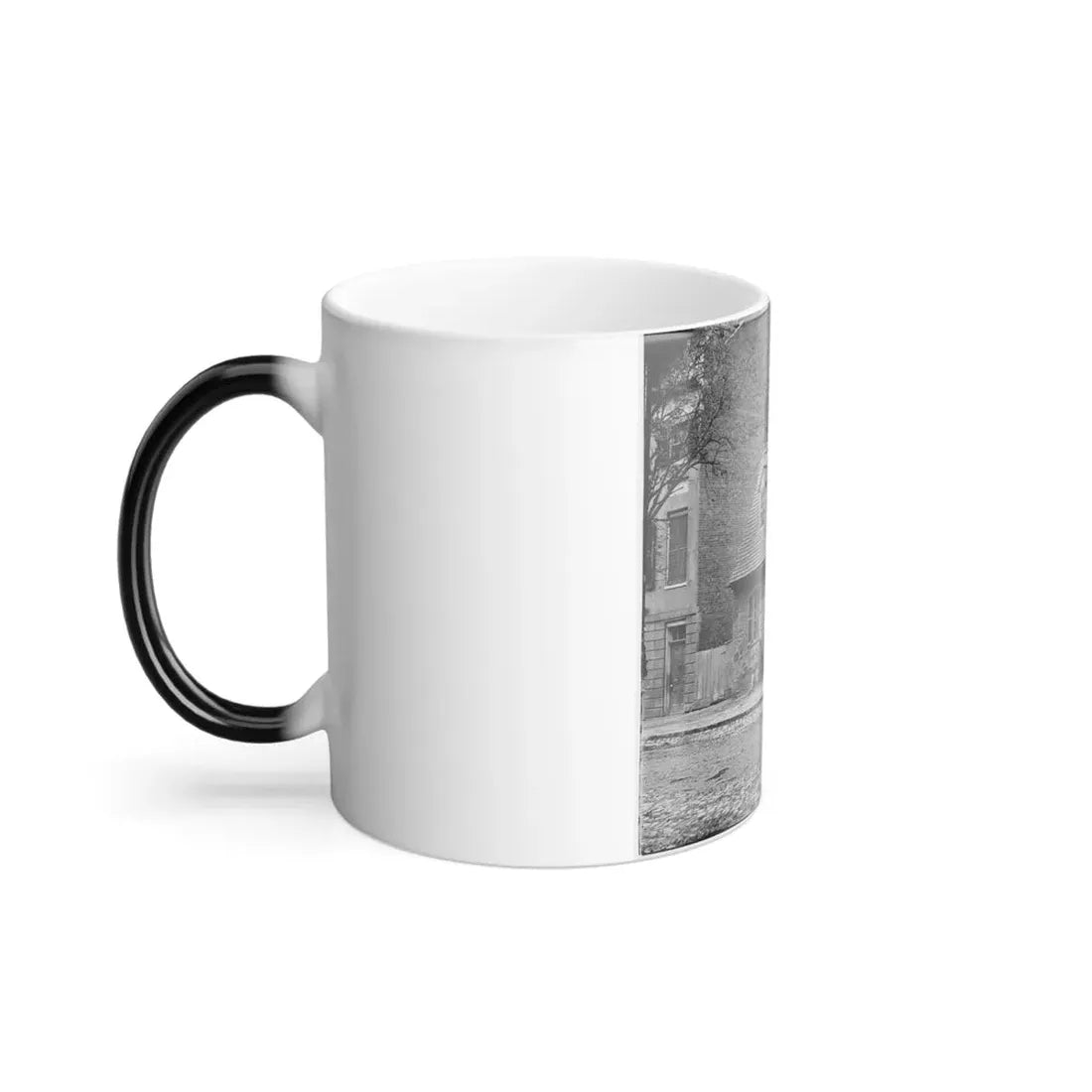 Richmond, Va. The Old Stone House ( Washington's Headquarters,  1916 East Main Street (U.S. Civil War) Color Changing Coffee Mug 11oz - Go Mug Yourself