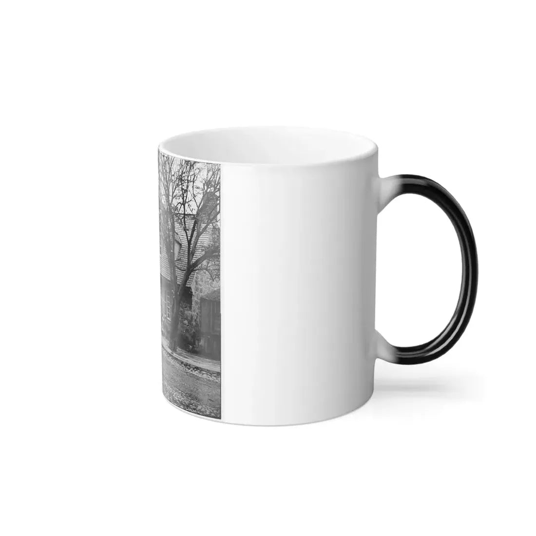 Richmond, Va. The Old Stone House ( Washington's Headquarters,  1916 East Main Street (U.S. Civil War) Color Changing Coffee Mug 11oz - Go Mug Yourself