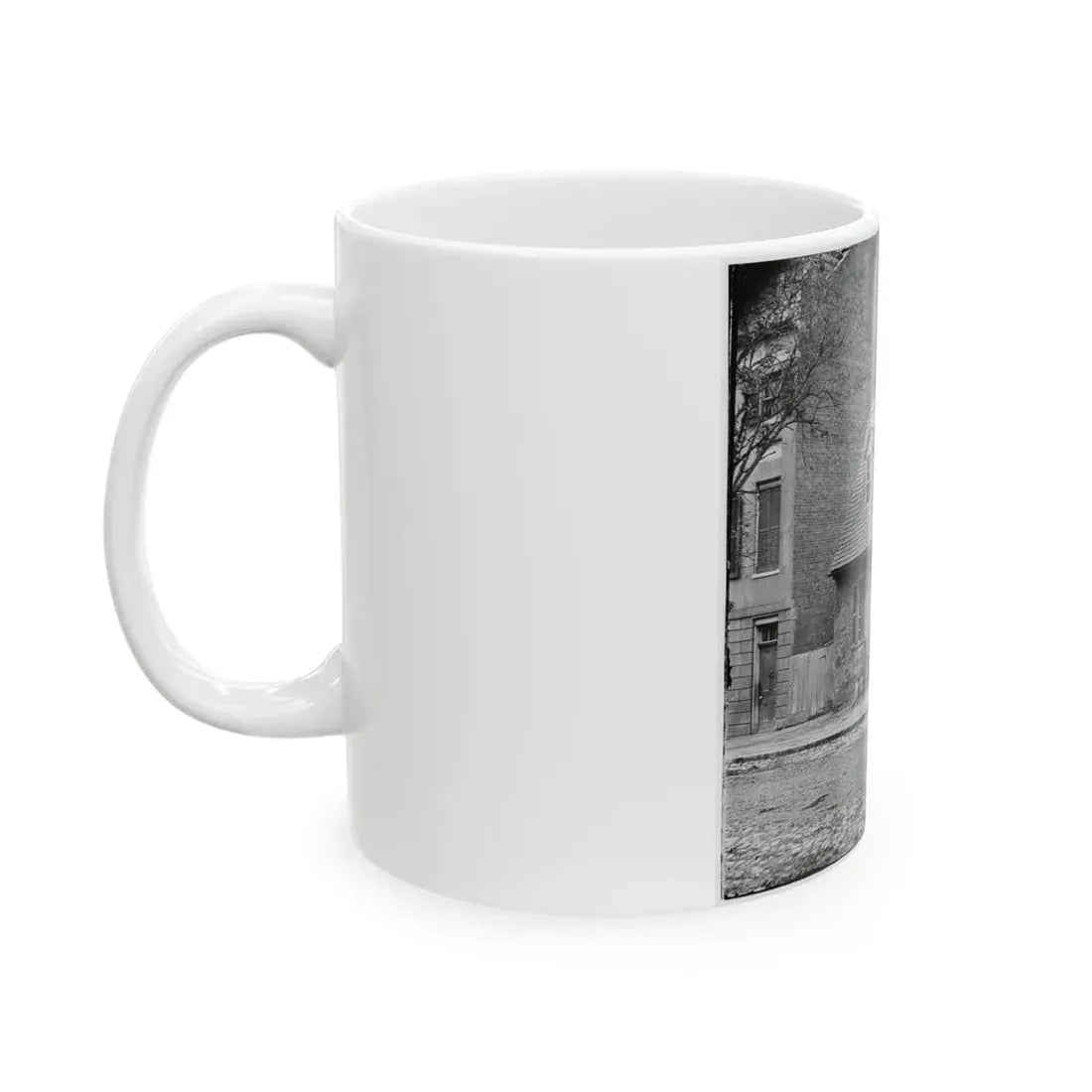 Richmond, Va. The Old Stone House ( Washington's Headquarters,  1916 East Main Street (U.S. Civil War) White Coffee Mug - Go Mug Yourself