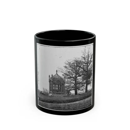 Richmond, Va. Tomb Of President James Monroe In Hollywood Cemetery (U.S. Civil War) Black Coffee Mug 11oz - Go Mug Yourself