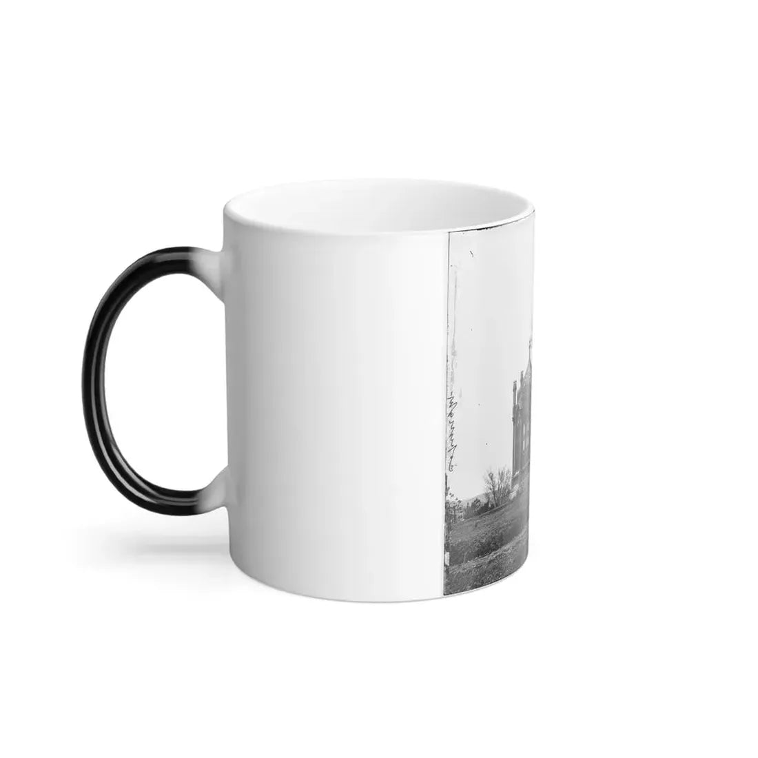 Richmond, Va. Tomb of President James Monroe in Hollywood Cemetery (U.S. Civil War) Color Changing Coffee Mug 11oz - Go Mug Yourself