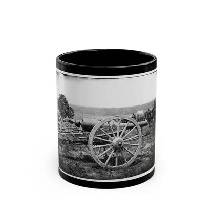 Richmond, Va., Vicinity. 1st New York Pettit's Battery, Artillery (U.S. Civil War) Black Coffee Mug 11oz - Go Mug Yourself