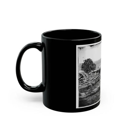 Richmond, Va., Vicinity. 1st New York Pettit's Battery, Artillery (U.S. Civil War) Black Coffee Mug - Go Mug Yourself