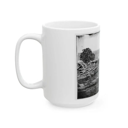 Richmond, Va., Vicinity. 1st New York Pettit's Battery, Artillery (U.S. Civil War) White Coffee Mug - Go Mug Yourself