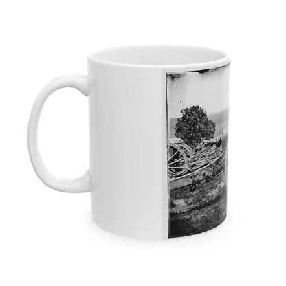 Richmond, Va., Vicinity. 1st New York Pettit's Battery, Artillery (U.S. Civil War) White Coffee Mug - Go Mug Yourself