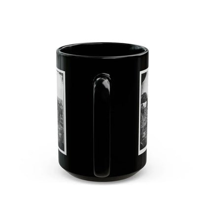 Richmond, Va., Vicinity. 20-Pdr Guns Of The 1st New York Battery, Unlimbered (U.S. Civil War) Black Coffee Mug - Go Mug Yourself