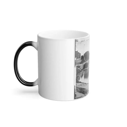 Richmond, Va. View on James River and Kanawha Canal Near the Haxall Flour Mills; Ruins of the Gallego Mills Beyond (U.S. Civil War) Color Changing Coffee Mug 11oz - Go Mug Yourself