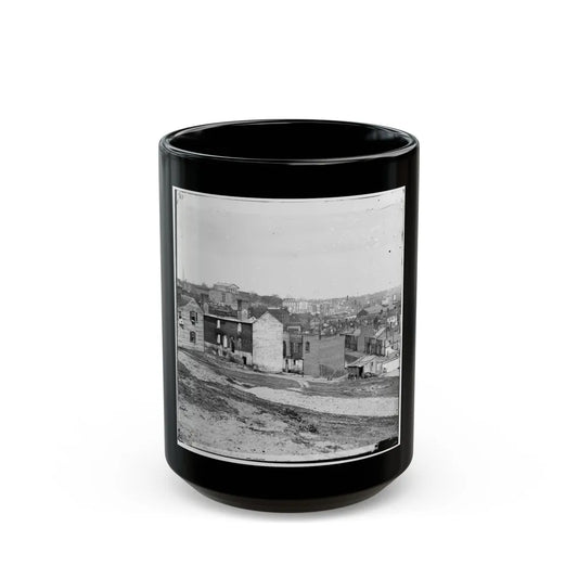 Richmond, Va. Another View From Gambles Hill (U.S. Civil War) Black Coffee Mug-15oz-Go Mug Yourself