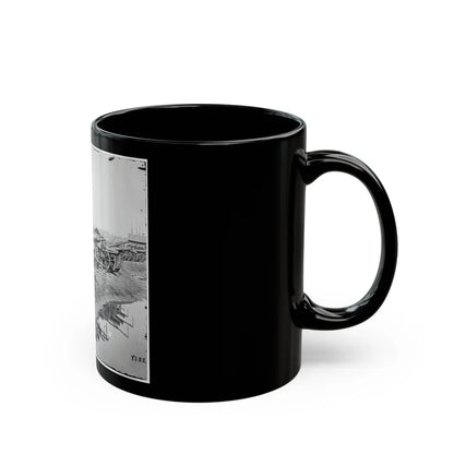 Richmond, Va. Captured Siege Guns At Rocketts; Different View (U.S. Civil War) Black Coffee Mug-Go Mug Yourself