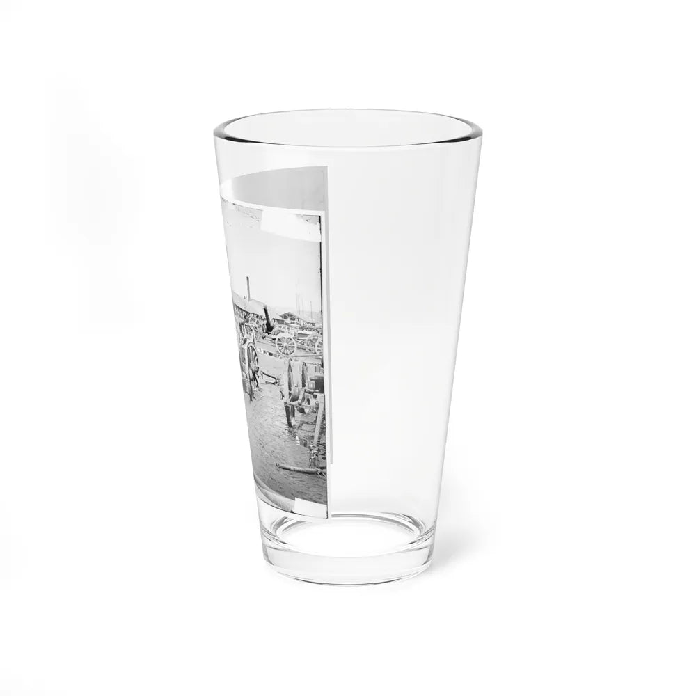 Richmond, Va. Captured Siege Guns At Rocketts (U.S. Civil War) Pint Glass 16oz-Go Mug Yourself