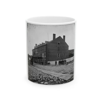 Richmond, Va. Castle Thunder, Cary Street (U.S. Civil War) White Coffee Mug-11oz-Go Mug Yourself