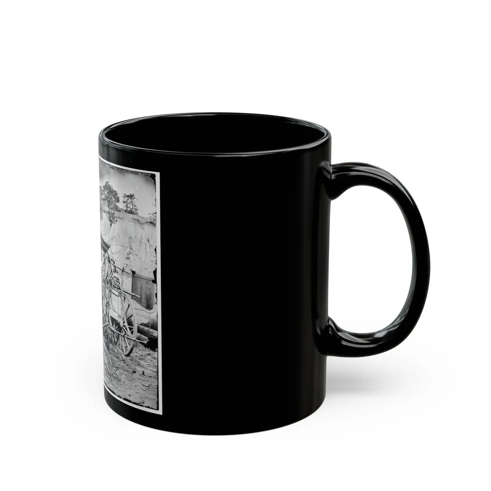 Richmond, Va. Fire Engine No. 3 (U.S. Civil War) Black Coffee Mug-Go Mug Yourself