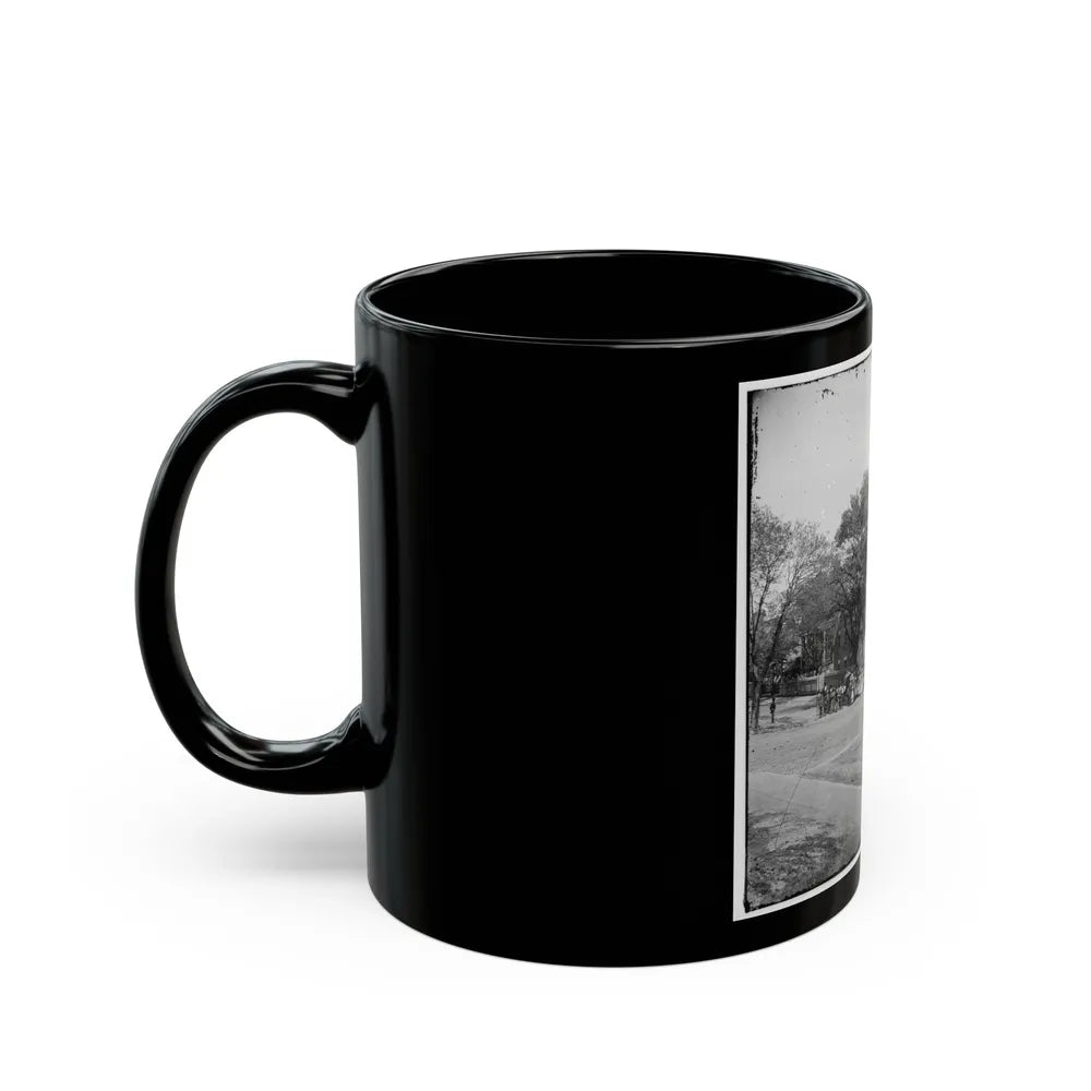 Richmond, Va. First African Church (Broad Street) (U.S. Civil War) Black Coffee Mug-Go Mug Yourself