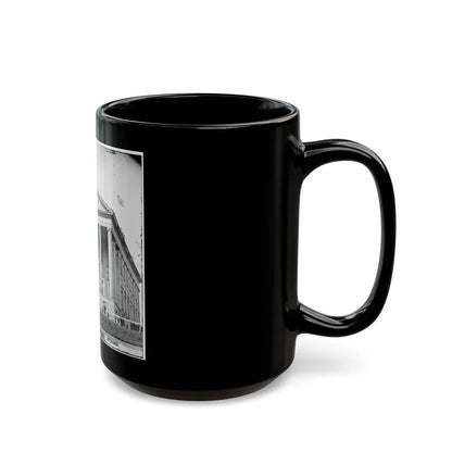 Richmond, Va. Front View Of Capitol (U.S. Civil War) Black Coffee Mug-Go Mug Yourself