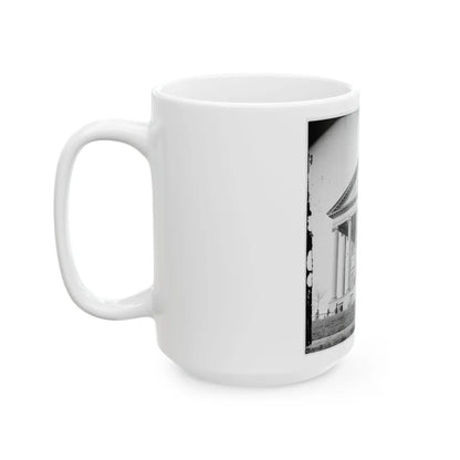 Richmond, Va. Front View Of Capitol (U.S. Civil War) White Coffee Mug-Go Mug Yourself