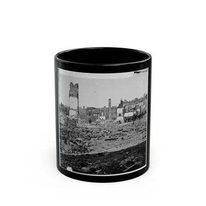 Richmond, Va. Grounds Of The Ruined Arsenal With Scattered Shot And Shell (U.S. Civil War) Black Coffee Mug-11oz-Go Mug Yourself