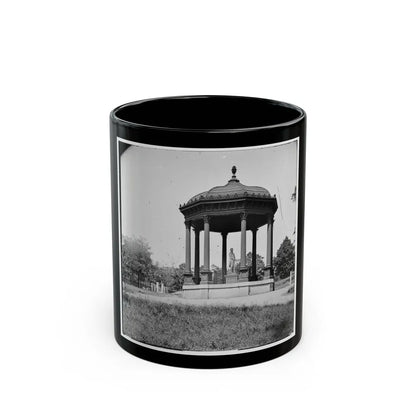 Richmond, Va. Henry Clay Memorial On The Capitol Grounds (U.S. Civil War) Black Coffee Mug-11oz-Go Mug Yourself