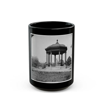 Richmond, Va. Henry Clay Memorial On The Capitol Grounds (U.S. Civil War) Black Coffee Mug-15oz-Go Mug Yourself