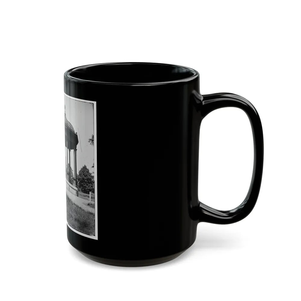 Richmond, Va. Henry Clay Memorial On The Capitol Grounds (U.S. Civil War) Black Coffee Mug-Go Mug Yourself