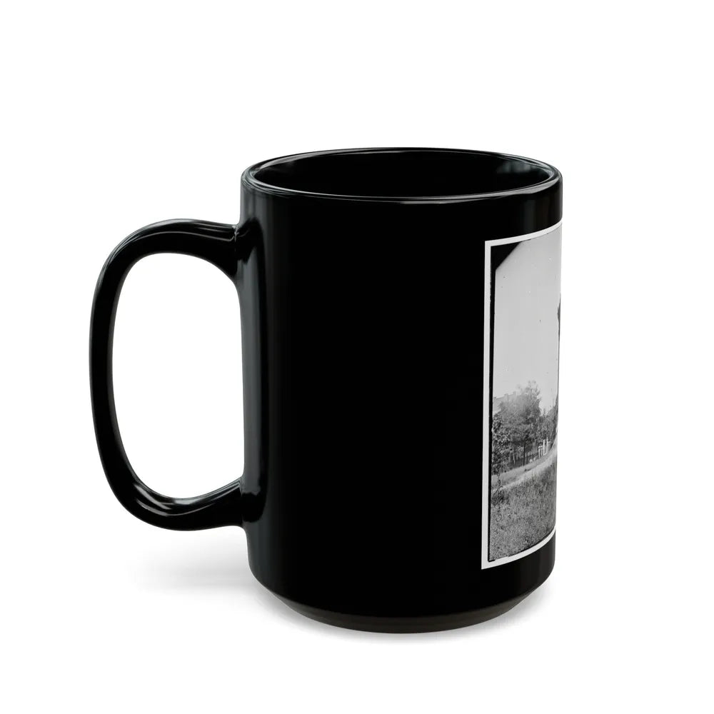 Richmond, Va. Henry Clay Memorial On The Capitol Grounds (U.S. Civil War) Black Coffee Mug-Go Mug Yourself