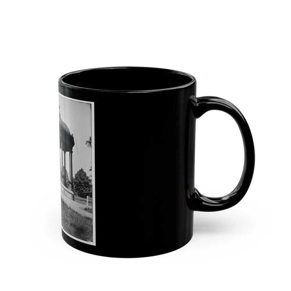 Richmond, Va. Henry Clay Memorial On The Capitol Grounds (U.S. Civil War) Black Coffee Mug-Go Mug Yourself