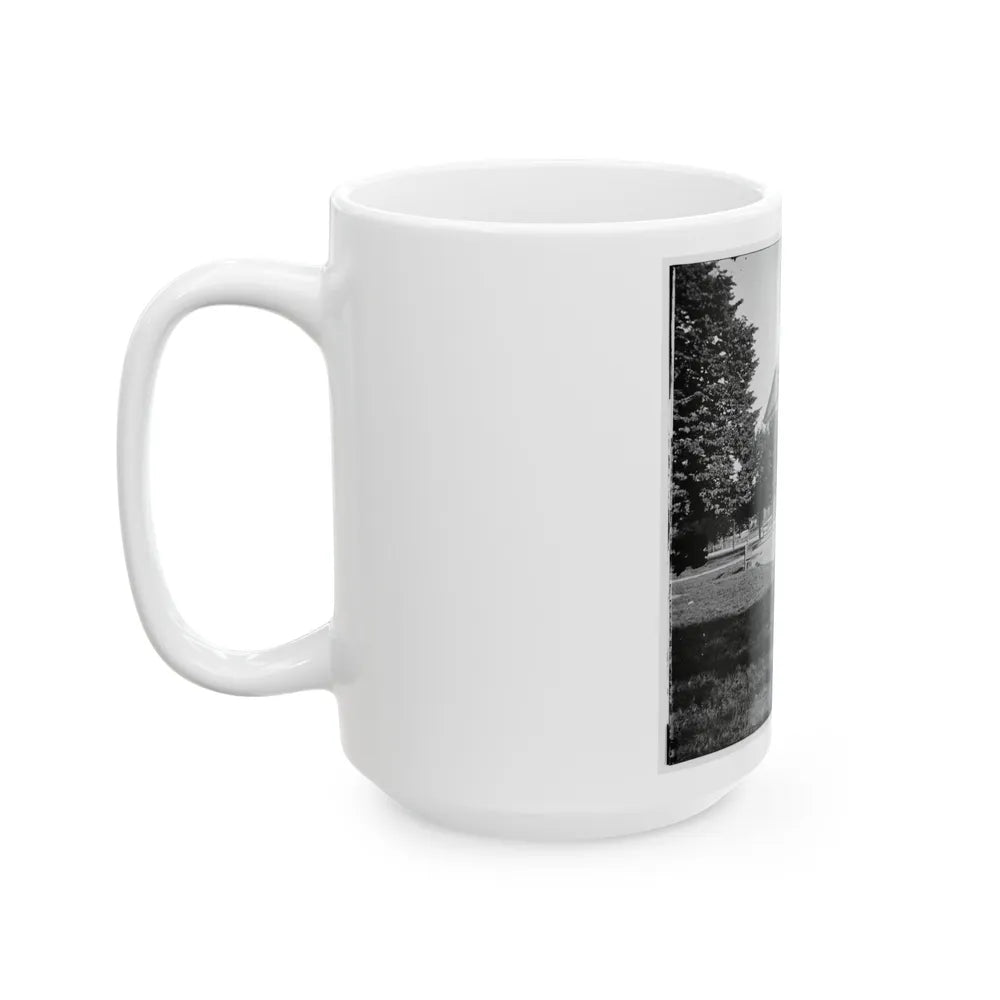 Richmond, Va. Left Side And Rear Of Capitol (U.S. Civil War) White Coffee Mug-Go Mug Yourself