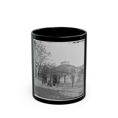 Richmond, Va. Monumental Church (U.S. Civil War) Black Coffee Mug-11oz-Go Mug Yourself