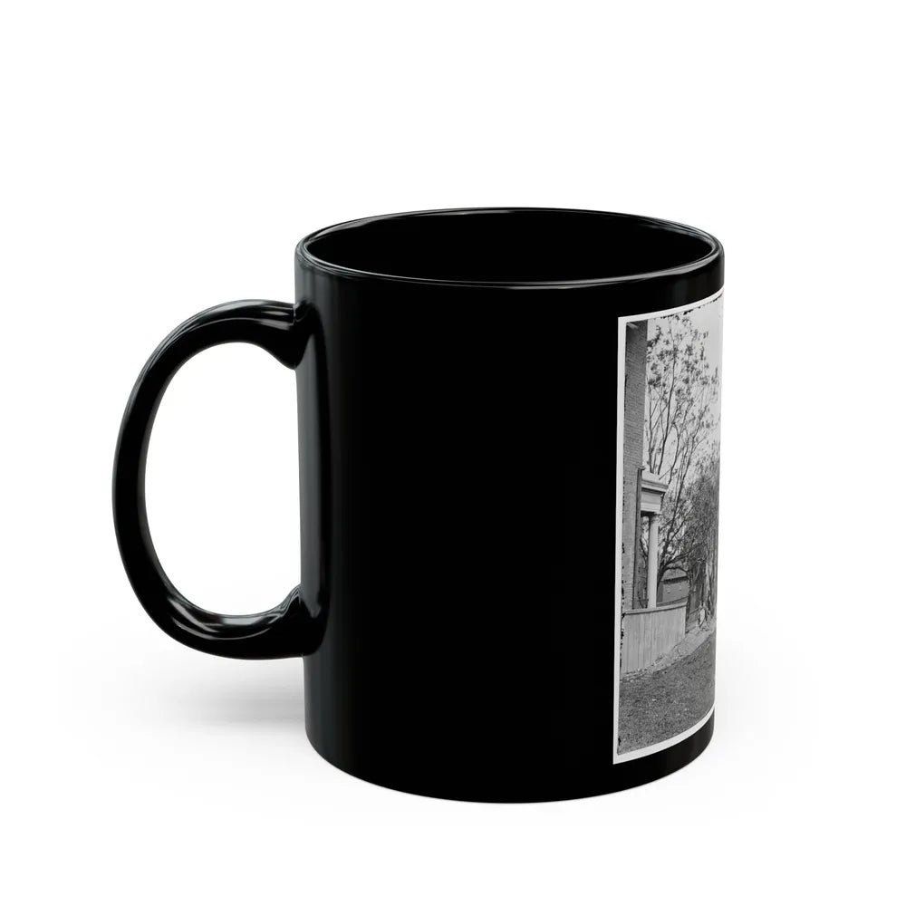 Richmond, Va. Monumental Church (U.S. Civil War) Black Coffee Mug-Go Mug Yourself