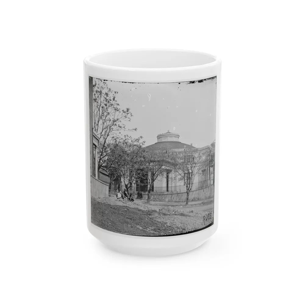 Richmond, Va. Monumental Church (U.S. Civil War) White Coffee Mug-15oz-Go Mug Yourself