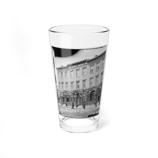 Richmond, Va. New York Newspaper Correspondents' Row (Between 4th And 5th Streets) (U.S. Civil War) Pint Glass 16oz-16oz-Go Mug Yourself