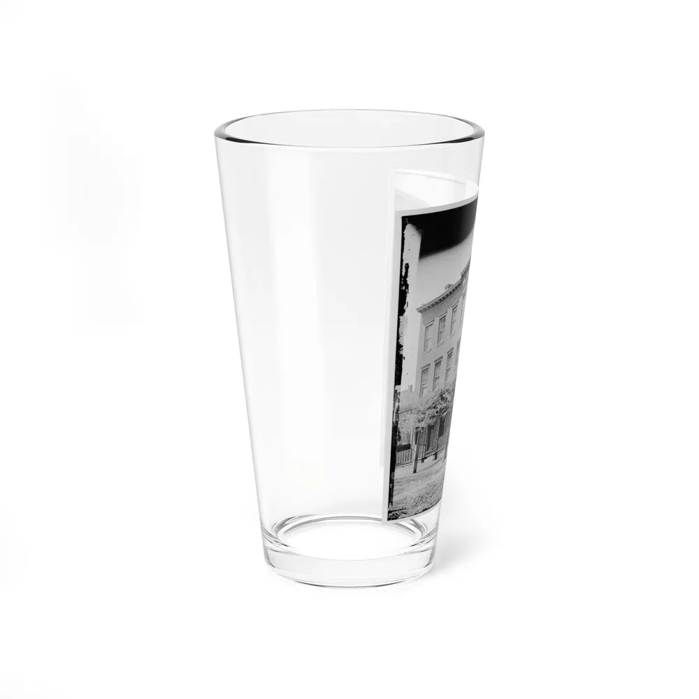 Richmond, Va. New York Newspaper Correspondents' Row (Between 4th And 5th Streets) (U.S. Civil War) Pint Glass 16oz-Go Mug Yourself