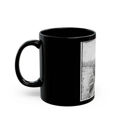 Richmond, Va. Park Of Captured Guns At Rocketts (U.S. Civil War) Black Coffee Mug-Go Mug Yourself