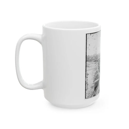 Richmond, Va. Park Of Captured Guns At Rocketts (U.S. Civil War) White Coffee Mug-Go Mug Yourself